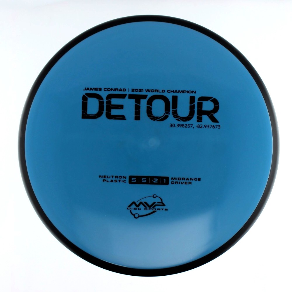 Detour - James Conrad 2021 World Champion - Blue - 168.0 gm -  Disc ID: 608954
