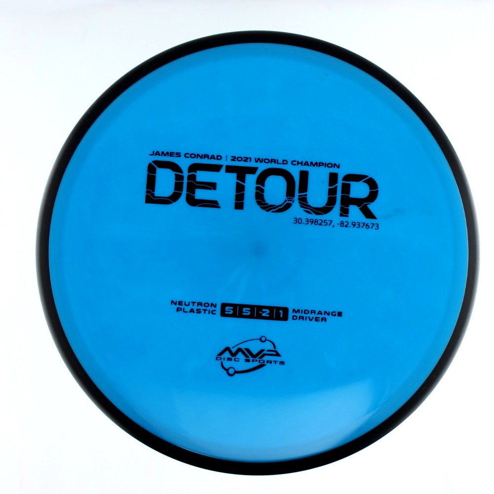 Detour - James Conrad 2021 World Champion - Blue - 167.9 gm -  Disc ID: 608955
