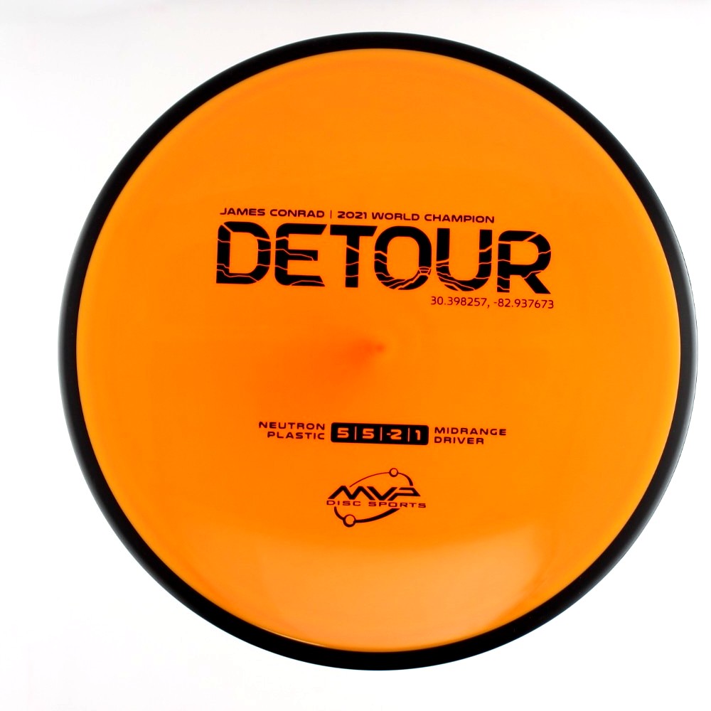 Detour - James Conrad 2021 World Champion - Orange - 167.4 gm -  Disc ID: 608957