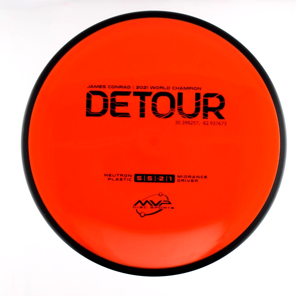 Detour - James Conrad 2021 World Champion - Orange - 167.1 gm -  Disc ID: 608958