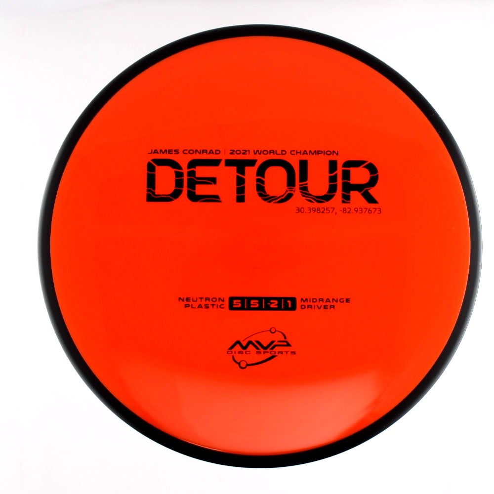 Detour - James Conrad 2021 World Champion - Orange - 167.2 gm -  Disc ID: 608959