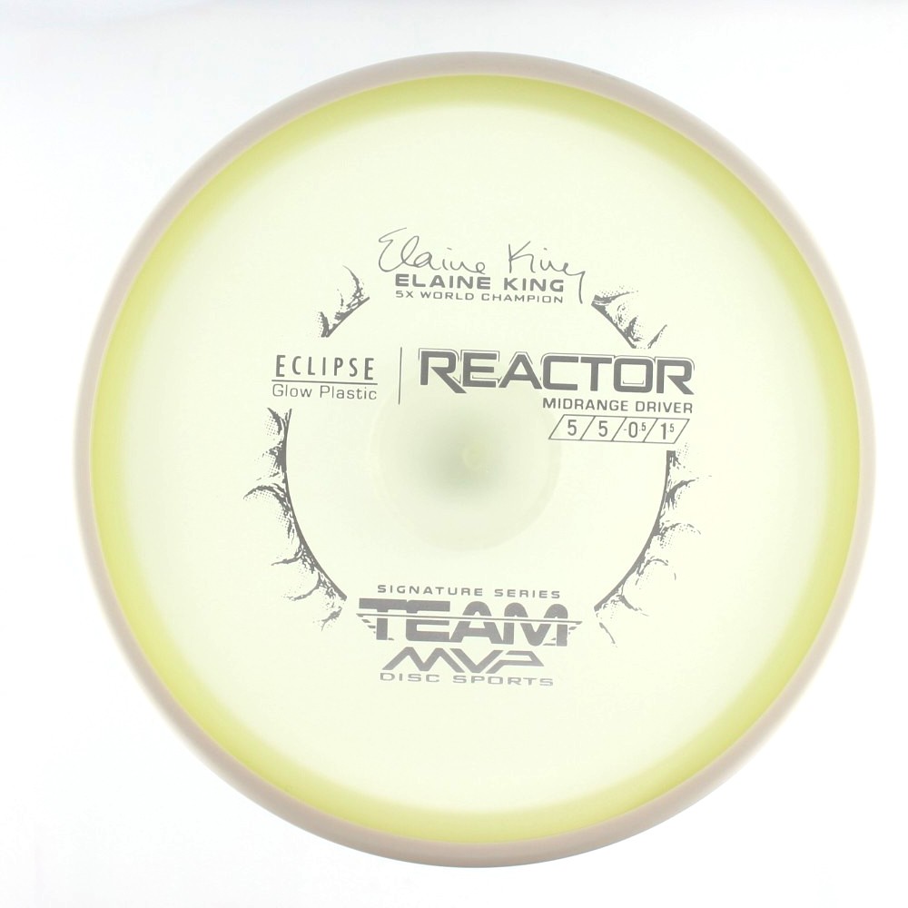 Reactor - Elaine King 5x World Champion - White - 176.5 gm -  Disc ID: 608987
