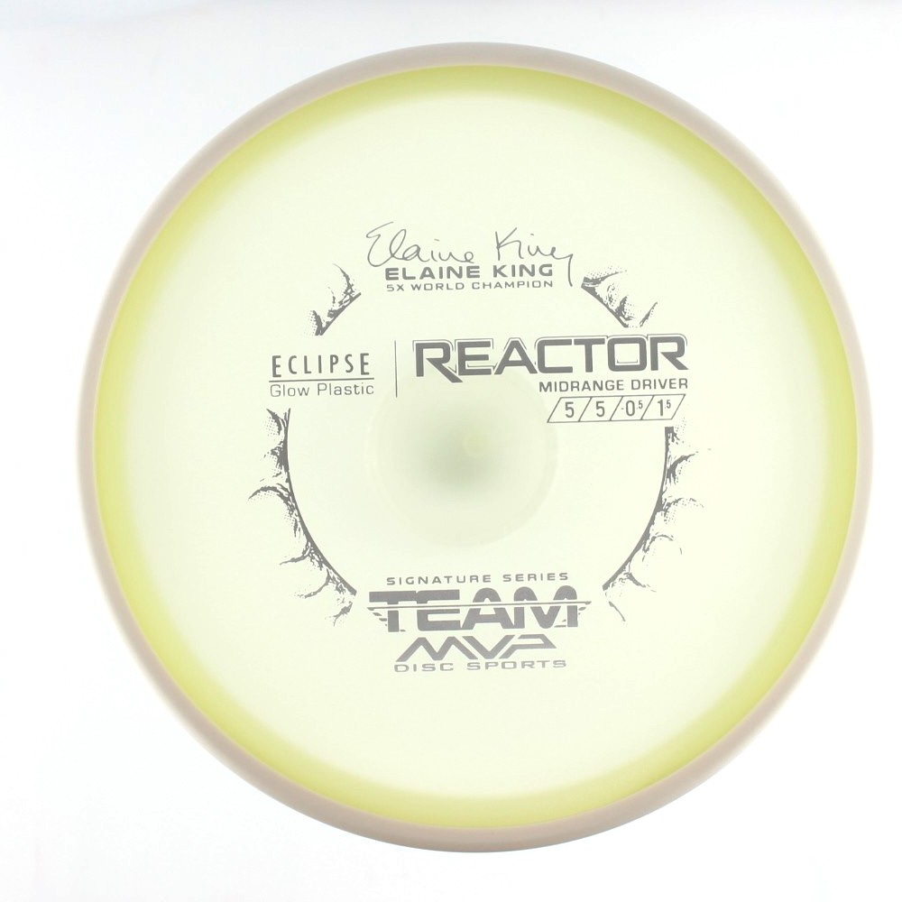 Reactor - Elaine King 5x World Champion - White - 176.9 gm -  Disc ID: 608988