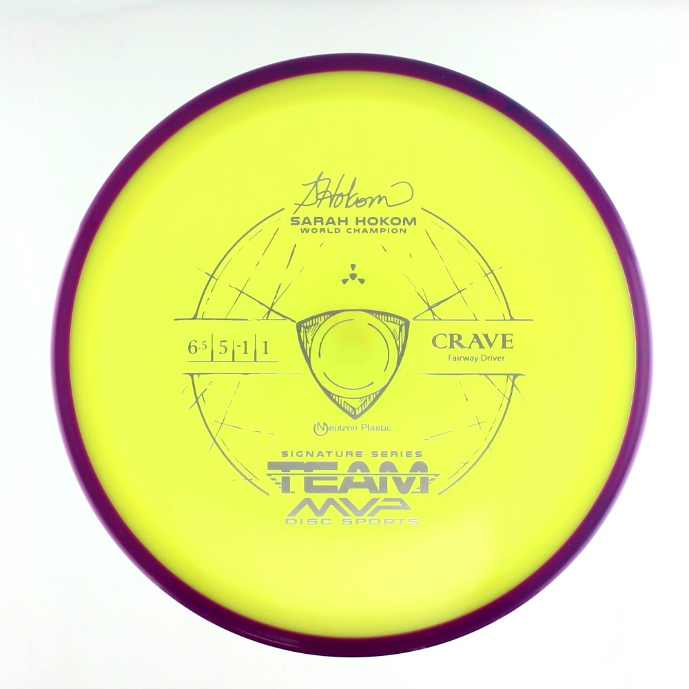 Crave - Sarah Hokom Team MVP Signature Series - Purple Rim - 167.3 gm -  Disc ID: 609082