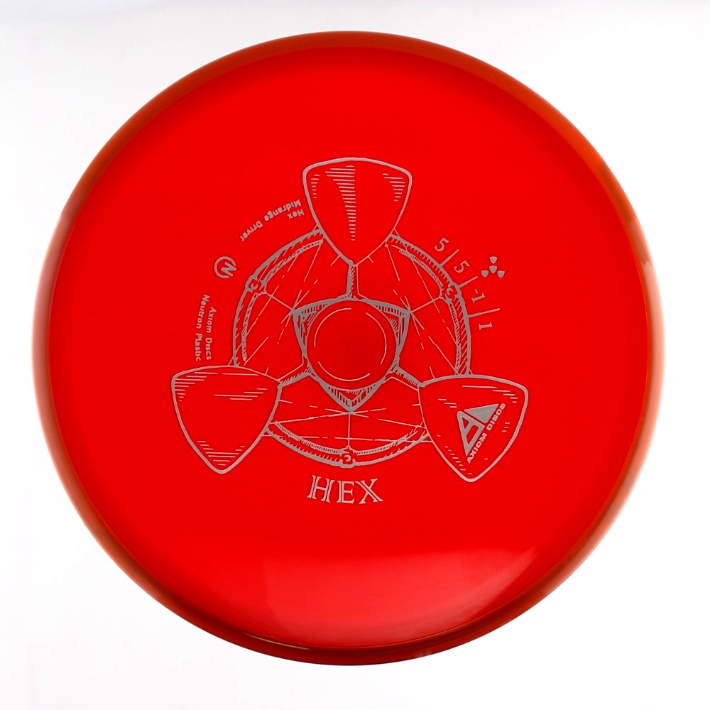 Hex - Standard - Orange Rim - 163.9 gm -  Disc ID: 609114