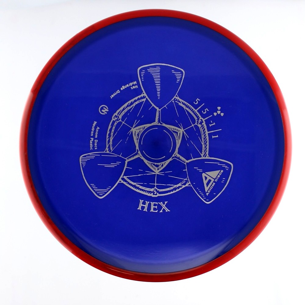 Hex - Standard - Red Rim - 176.6 gm -  Disc ID: 609116
