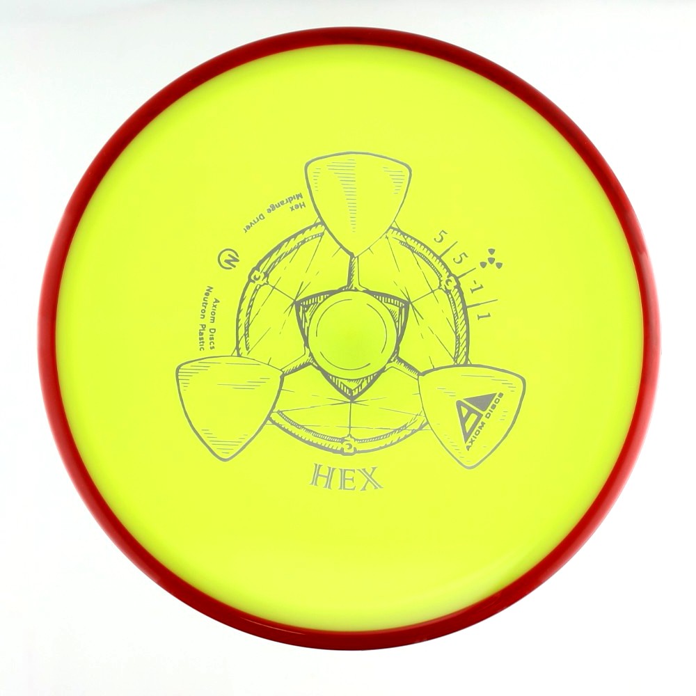 Hex - Standard - Red Rim - 176.2 gm -  Disc ID: 609117