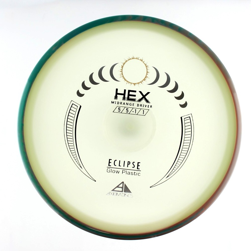Hex - Standard - Green Rim - 175.5 gm -  Disc ID: 609123