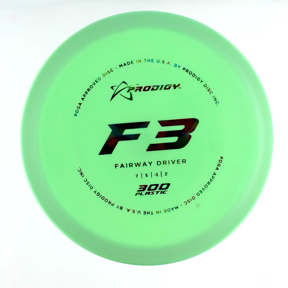 F3 - Standard - Green - 155.0 gm -  Disc ID: 609202