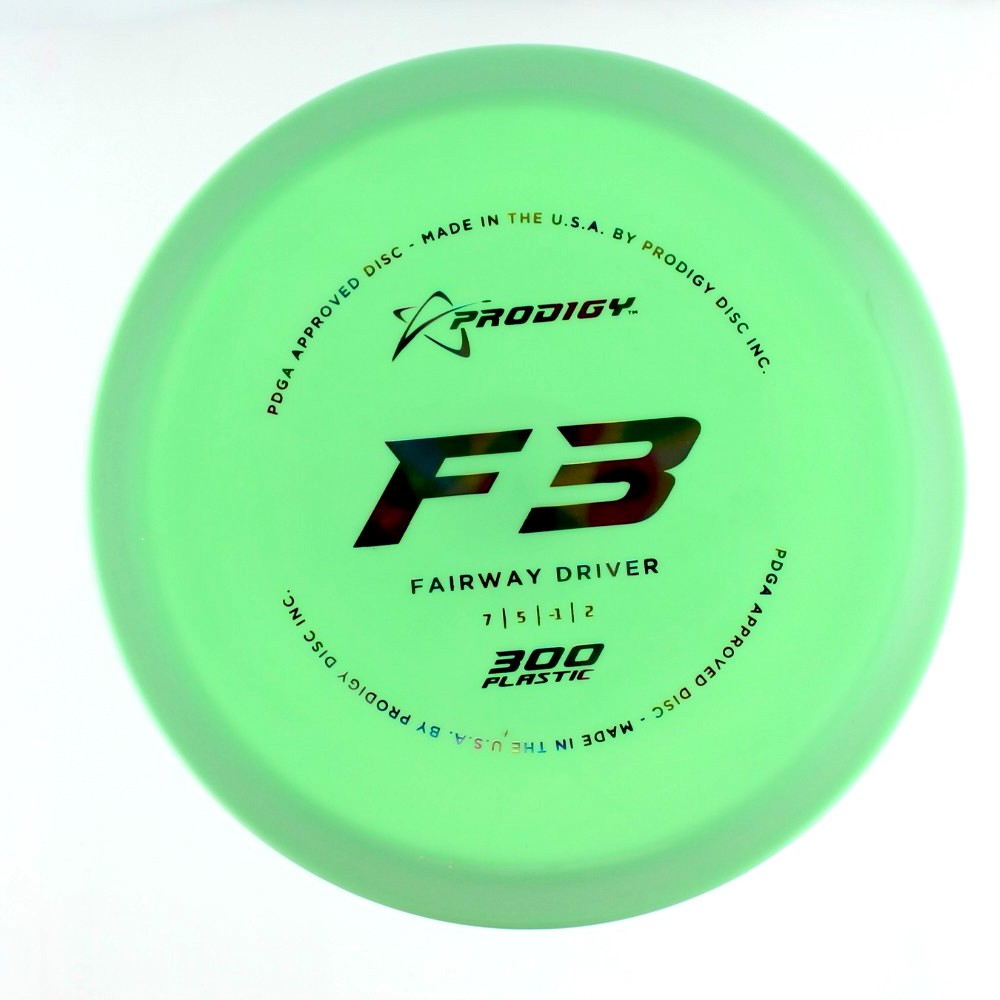 F3 - Standard - Green - 153.4 gm -  Disc ID: 609203