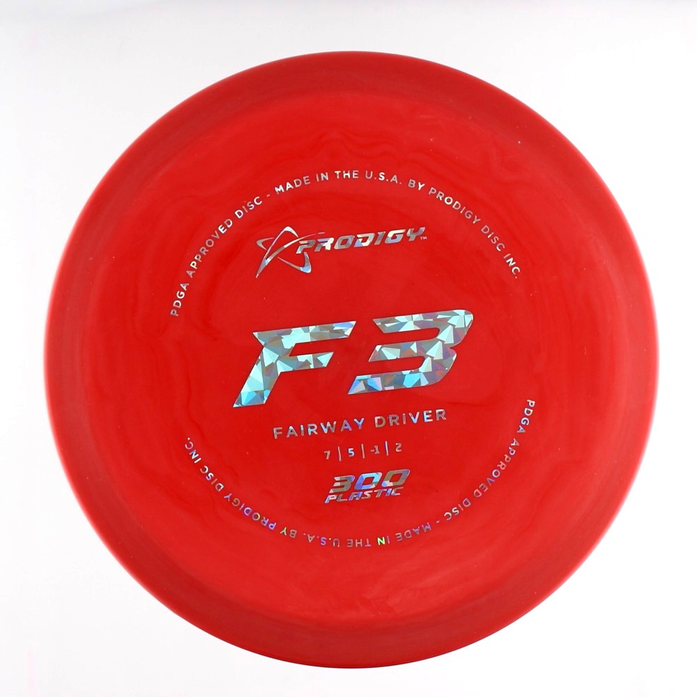 F3 - Standard - Red - 158.4 gm -  Disc ID: 609204