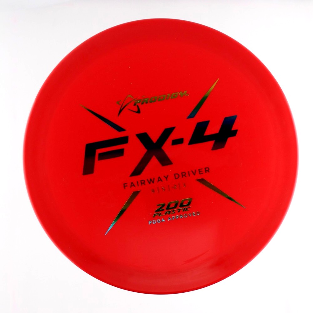 FX4 - Standard - Red - 154.8 gm -  Disc ID: 609214