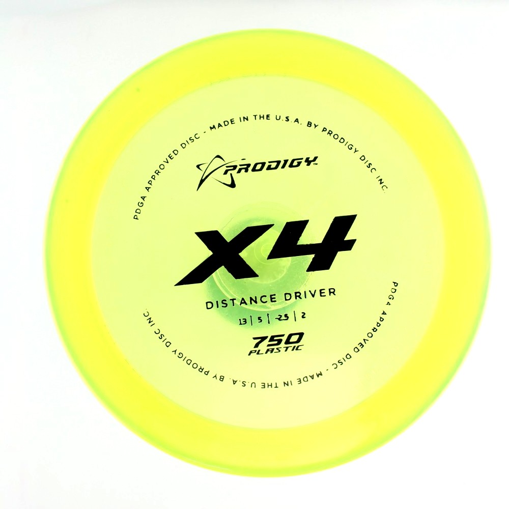 X4 - Standard - Yellow - 174.2 gm -  Disc ID: 609247