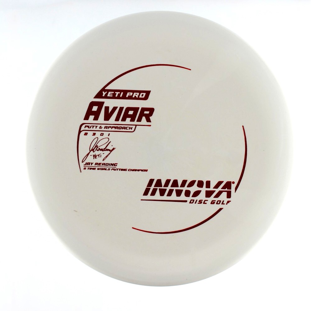 Yeti Pro Aviar - 5x World Putting Champion Jay (Yeti) Reading - White - 172.7 gm -  Disc ID: 609351