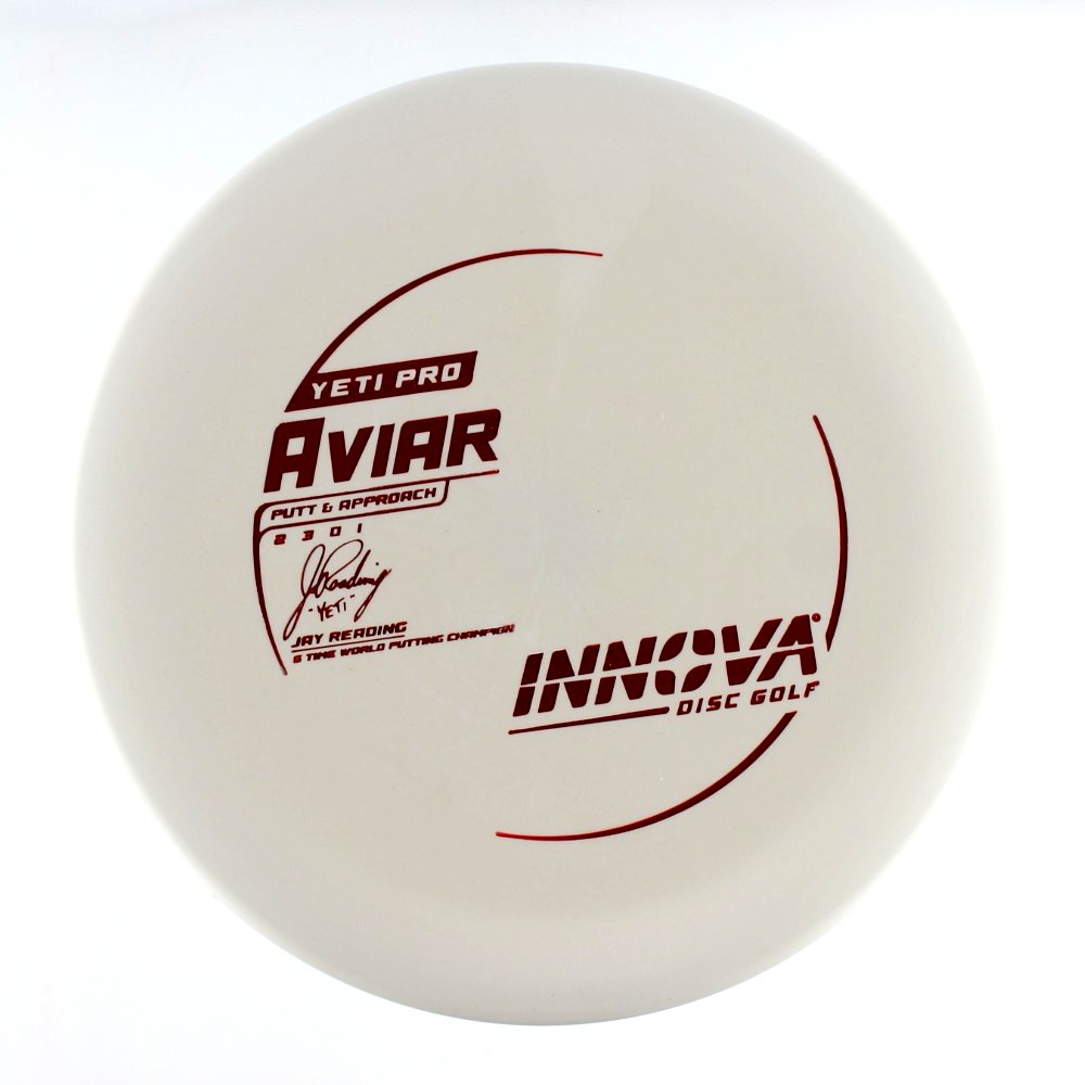 Yeti Pro Aviar - 5x World Putting Champion Jay (Yeti) Reading - White - 173.0 gm -  Disc ID: 609352