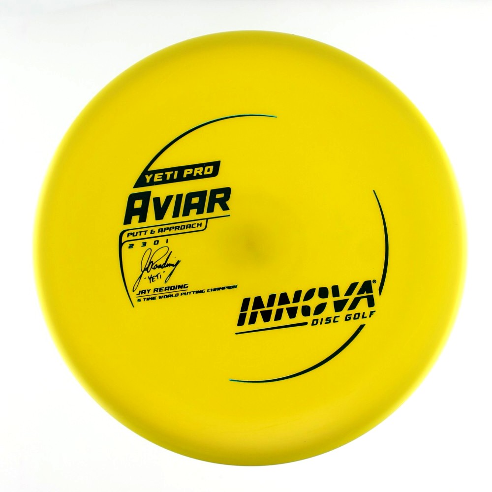 Yeti Pro Aviar - 5x World Putting Champion Jay (Yeti) Reading - Yellow - 173.8 gm -  Disc ID: 609353
