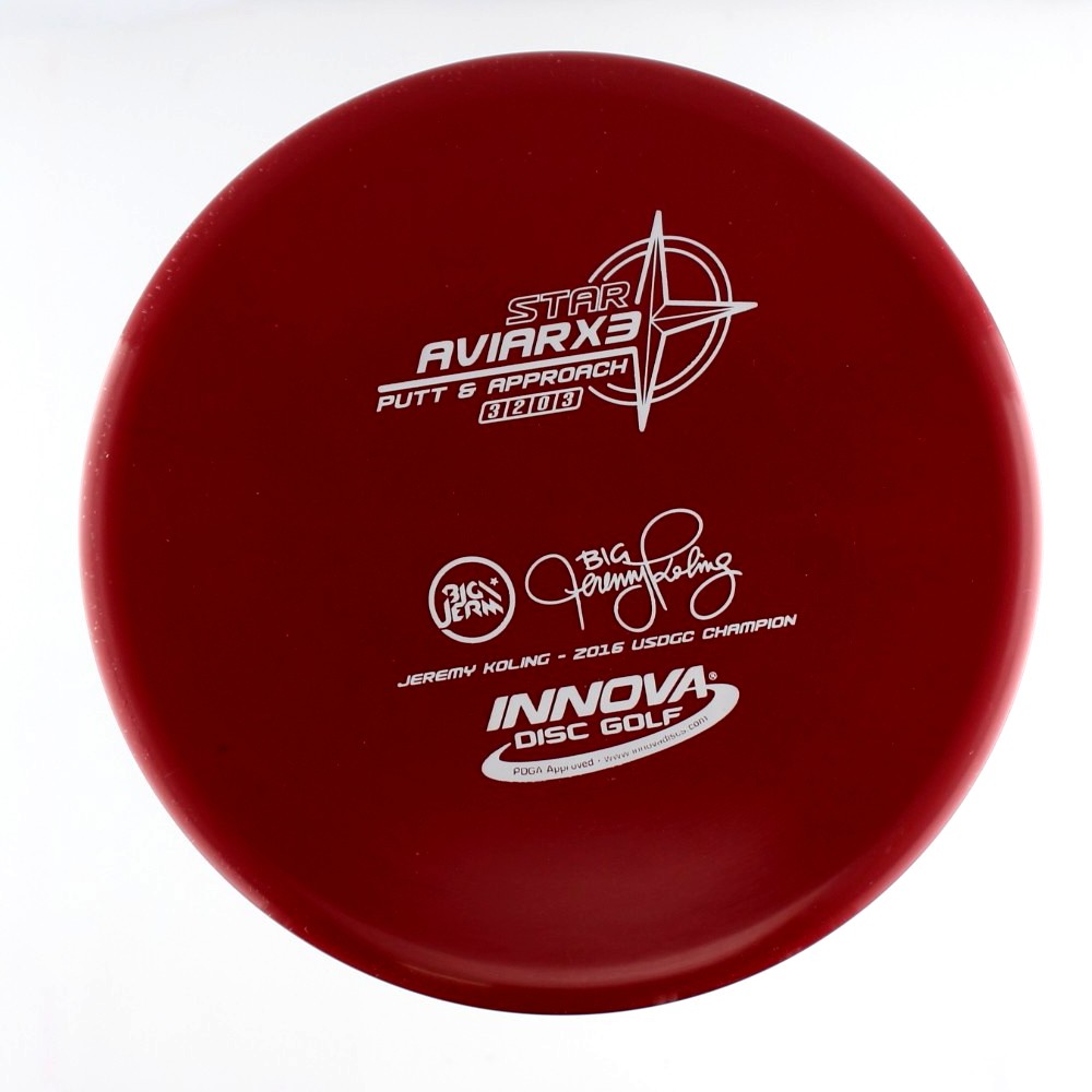 AviarX3 - Big Jerm Jeremy Koling 2016 USDGC Champion - Red - 174.3 gm -  Disc ID: 609365