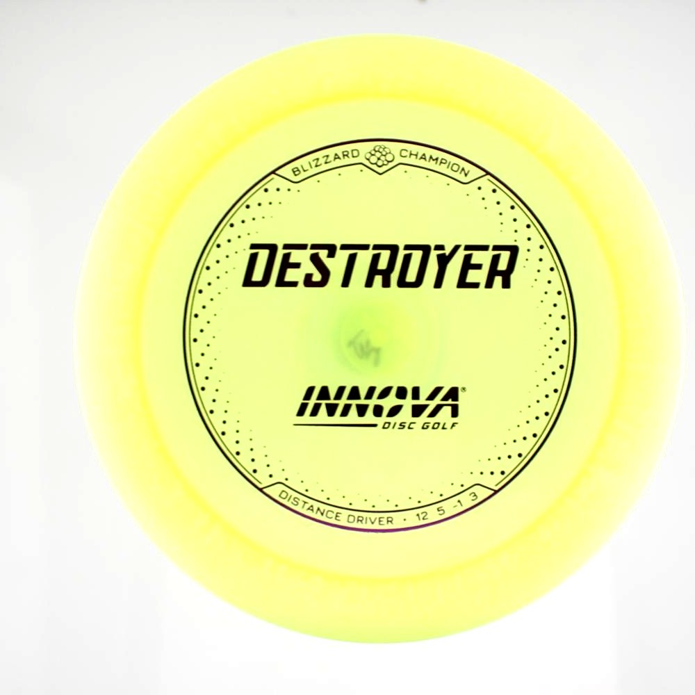Destroyer - Standard - Yellow - 137.7 gm -  Disc ID: 609417