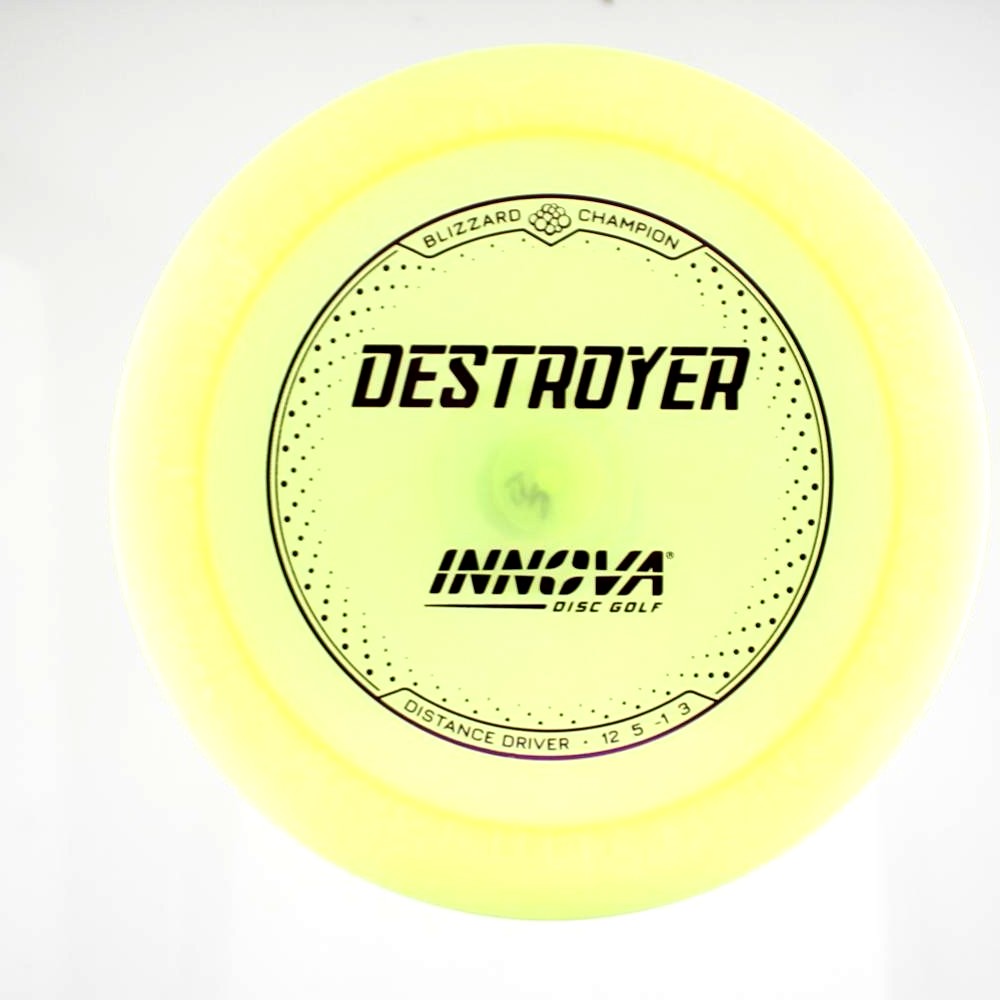 Destroyer - Standard - Yellow - 137.7 gm -  Disc ID: 609418