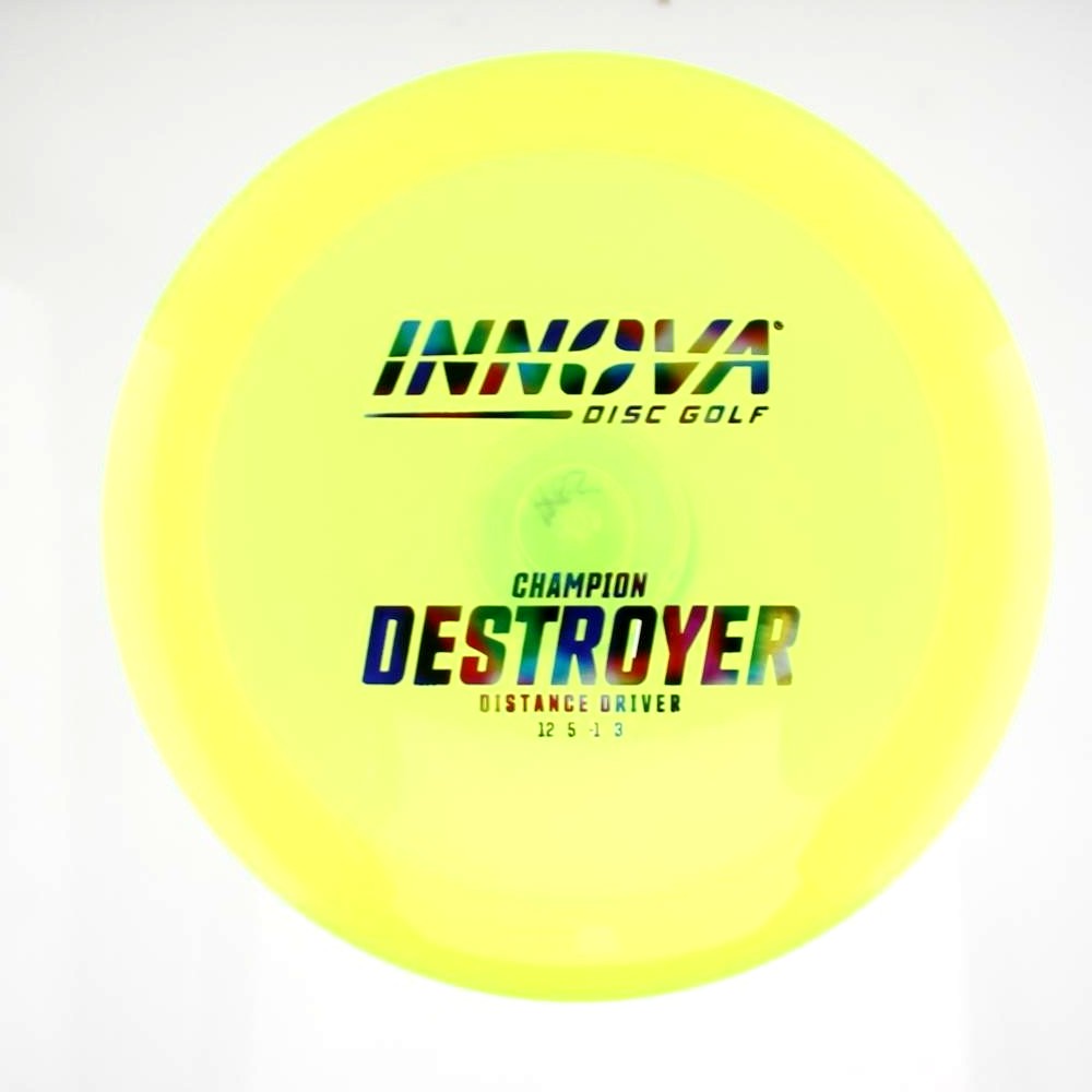 Destroyer - Standard - Yellow - 175.1 gm -  Disc ID: 609426