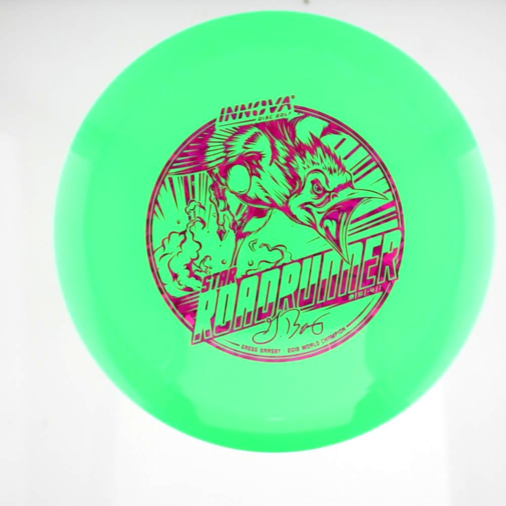 Roadrunner - Gregg Barsby 2018 World Champion - Green - 168.4 gm -  Disc ID: 609831