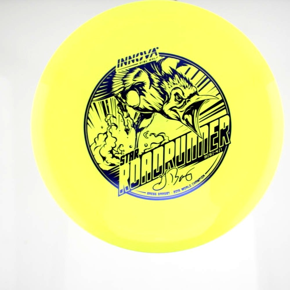 Roadrunner - Gregg Barsby 2018 World Champion - Yellow - 149.8 gm -  Disc ID: 609839