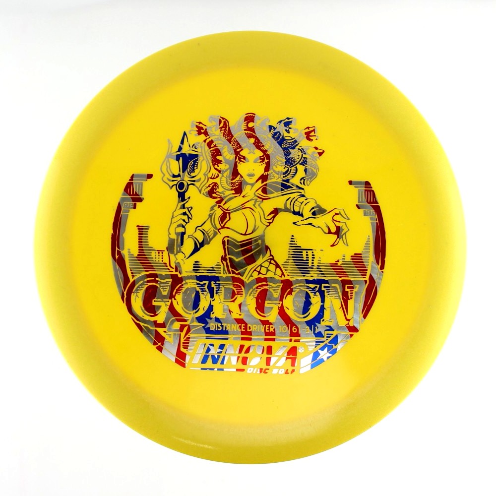 Gorgon - Standard - Yellow - 167.4 gm -  Disc ID: 610098