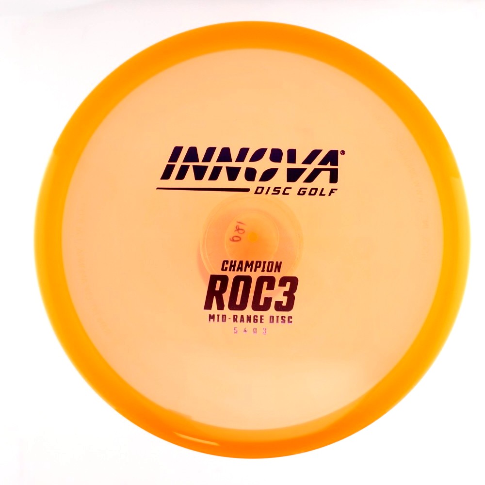 Roc3 - Standard - Orange - 179.6 gm -  Disc ID: 610213