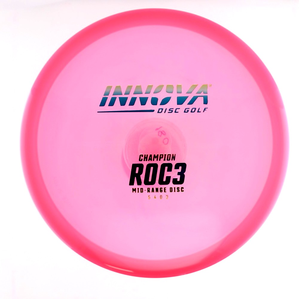 Roc3 - Standard - Pink - 180.5 gm -  Disc ID: 610215