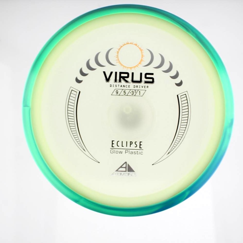 Virus - Standard - Green Rim - 169.1 gm -  Disc ID: 610550