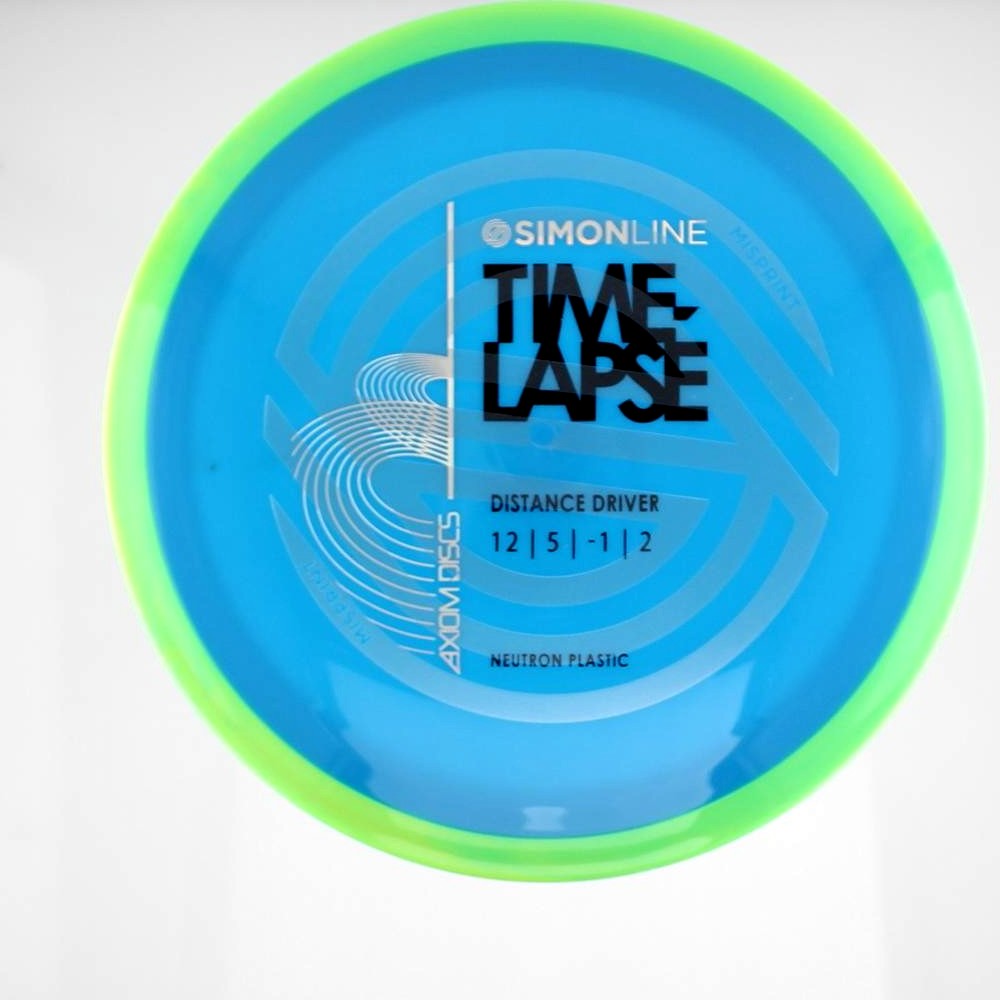 Time-Lapse (retooled) - Misprint - Green Rim - 174.4 gm -  Disc ID: 610587