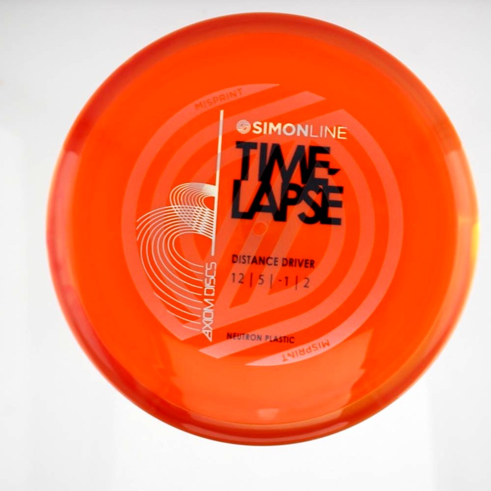 Time-Lapse (retooled) - Misprint - Orange Rim - 173.8 gm -  Disc ID: 610591