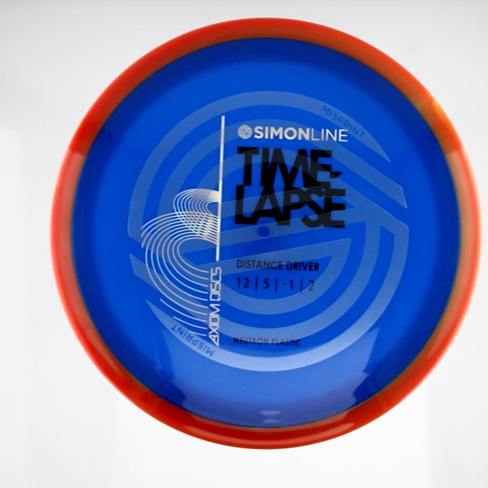 Time-Lapse (retooled) - Misprint - Orange Rim - 174.1 gm -  Disc ID: 610592