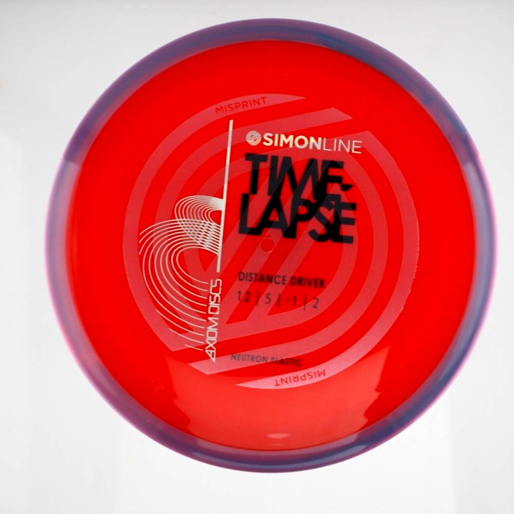 Time-Lapse (retooled) - Misprint - Purple Rim - 174.7 gm -  Disc ID: 610593