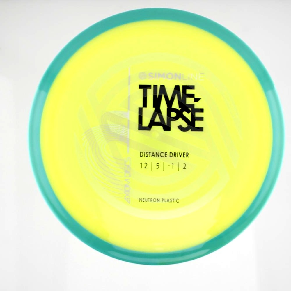 Time-Lapse (retooled) - Misprint - Teal Rim - 174.7 gm -  Disc ID: 610600