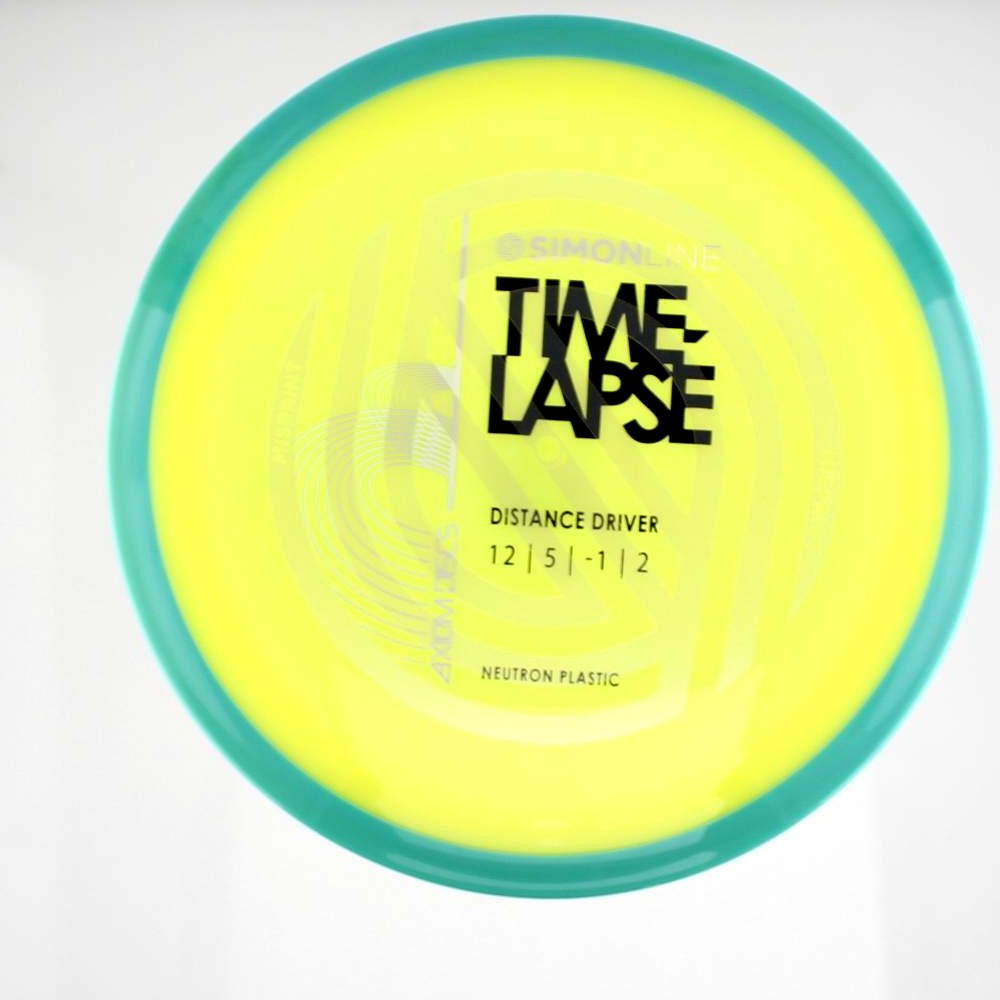 Time-Lapse (retooled) - Misprint - Teal Rim - 174.4 gm -  Disc ID: 610603