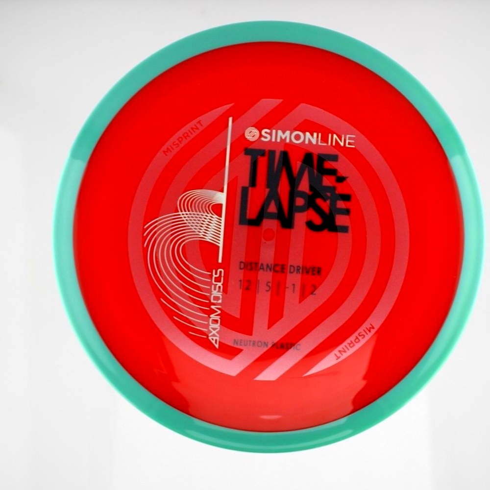 Time-Lapse (retooled) - Misprint - Teal Rim - 173.5 gm -  Disc ID: 610606