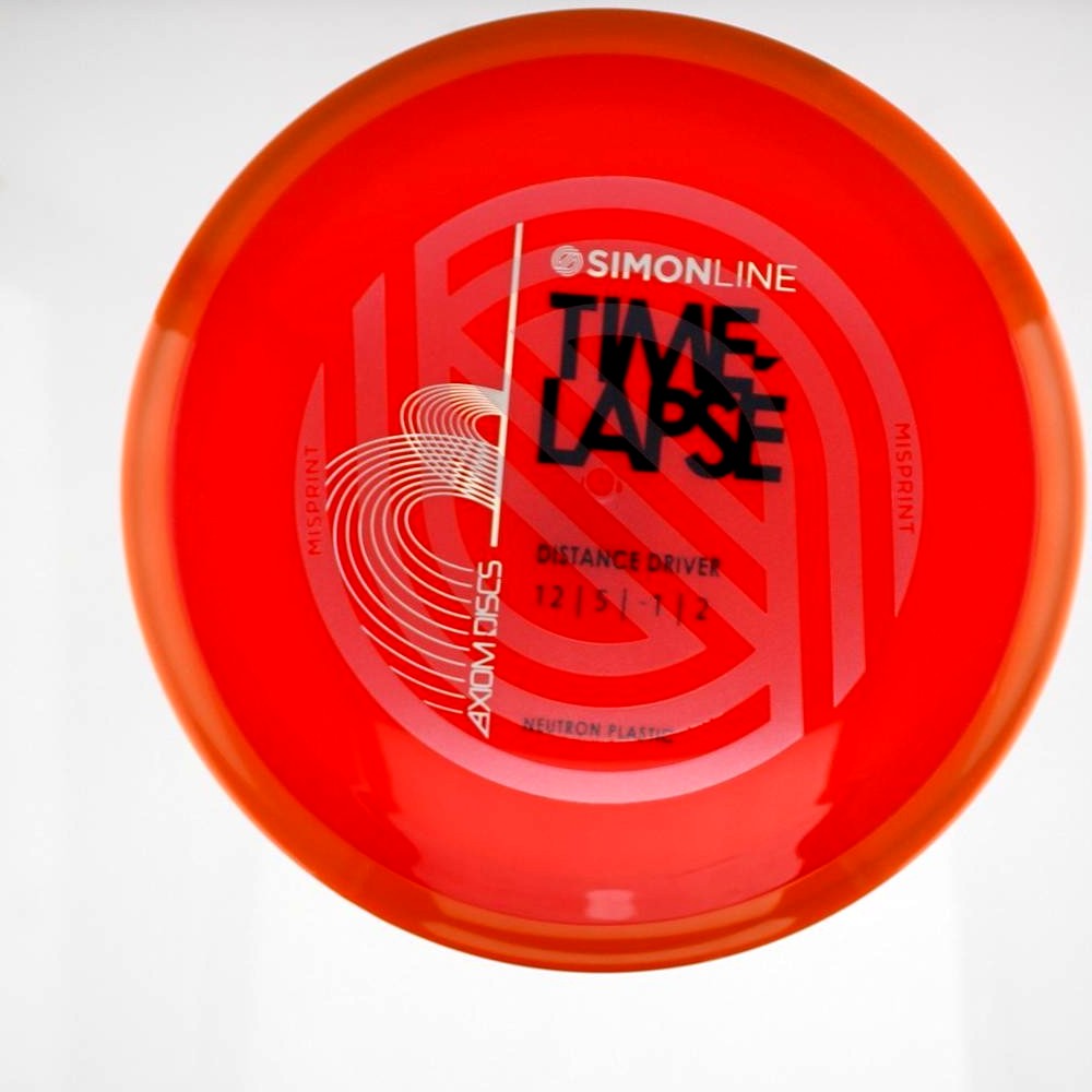 Time-Lapse (retooled) - Misprint - Orange Rim - 174.9 gm -  Disc ID: 610625