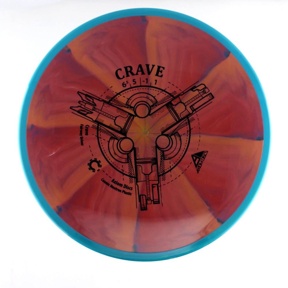 Crave - Standard - Blue Rim - 162.5 gm -  Disc ID: 610646