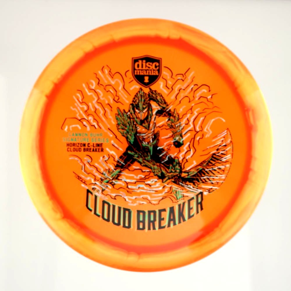 Cloud Breaker - Gannon Buhr - Orange - 174.9 gm -  Disc ID: 610650