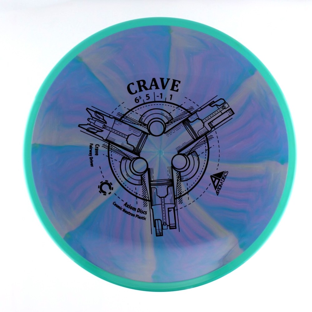 Crave - Standard - Green Rim - 159.5 gm -  Disc ID: 610656