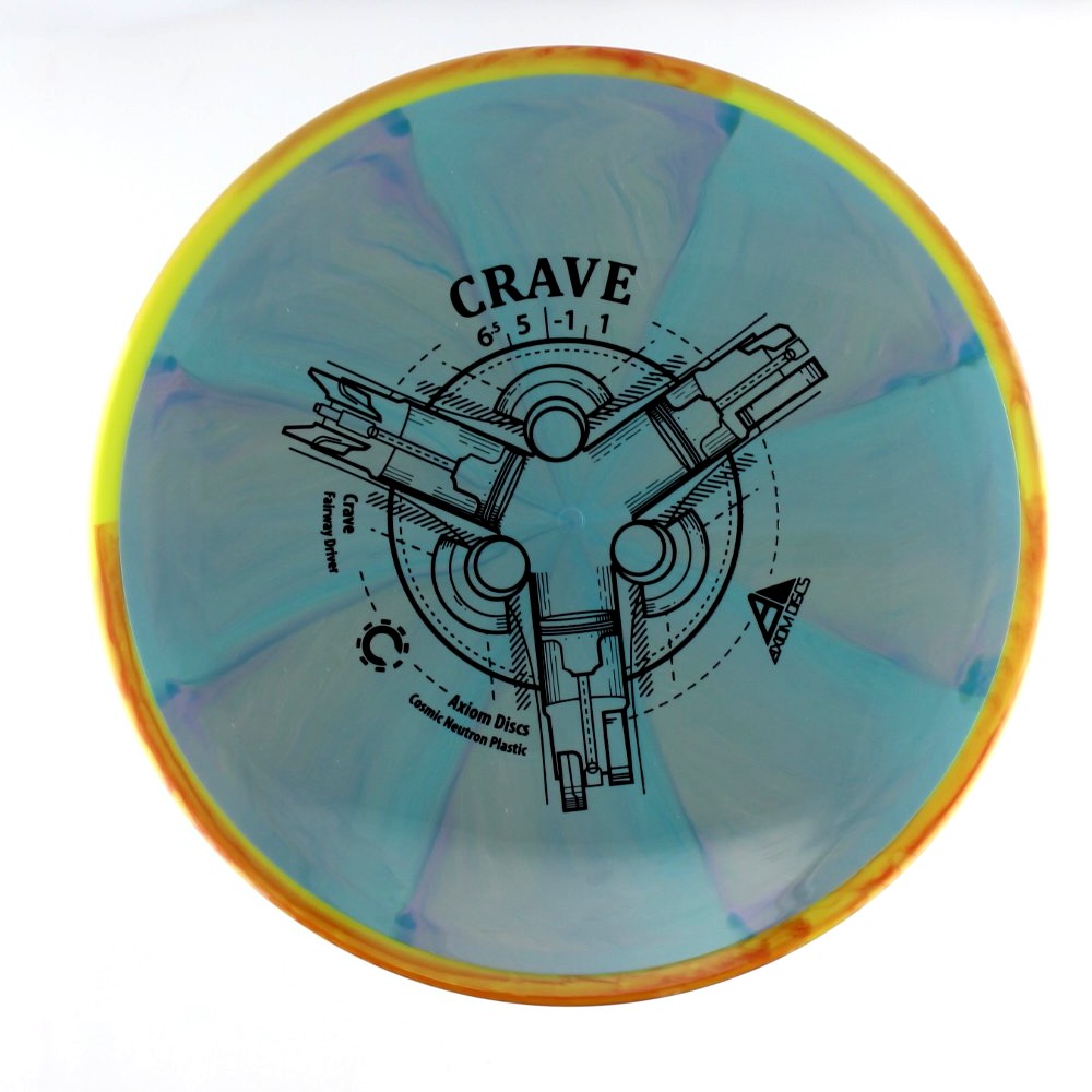 Crave - Standard - Orange Rim - 159.9 gm -  Disc ID: 610659