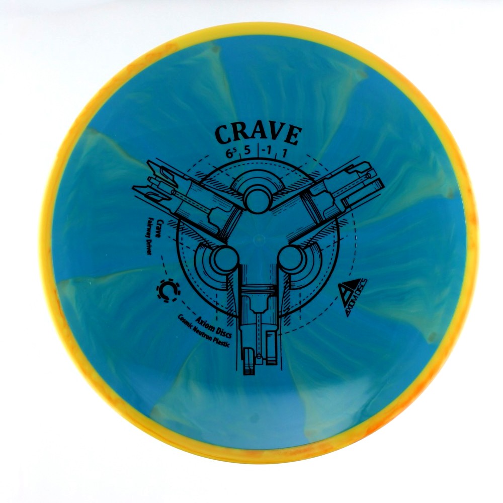 Crave - Standard - Orange Rim - 159.4 gm -  Disc ID: 610664