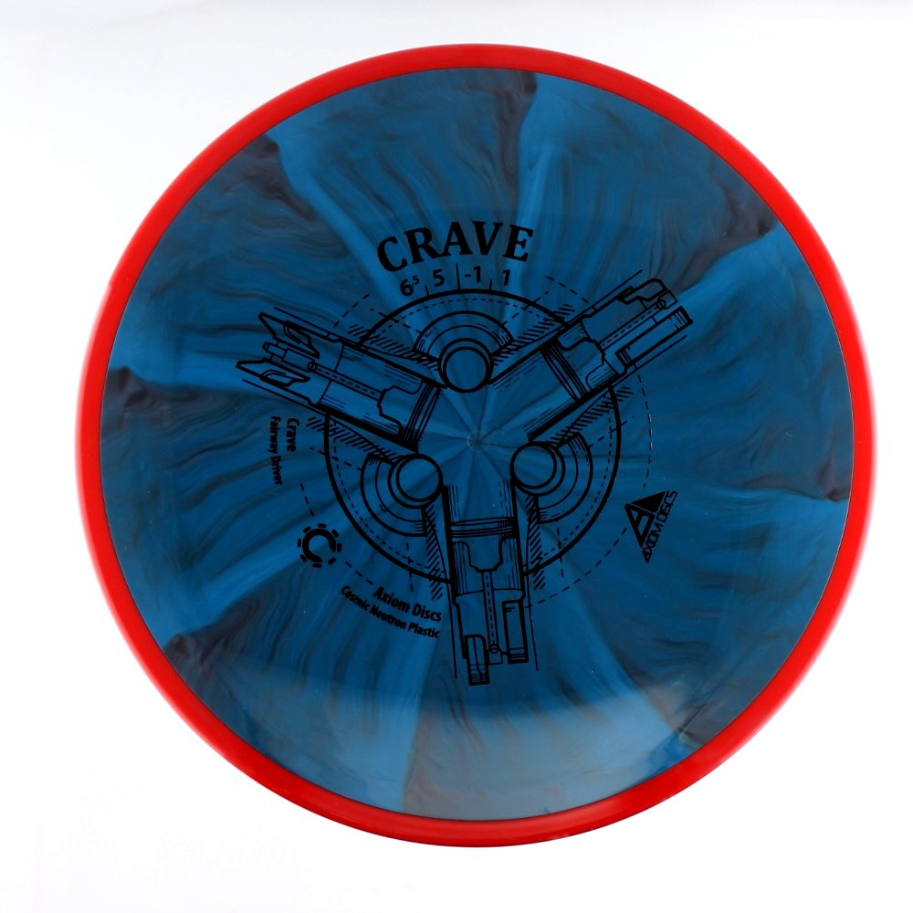 Crave - Standard - Red Rim - 159.6 gm -  Disc ID: 610669