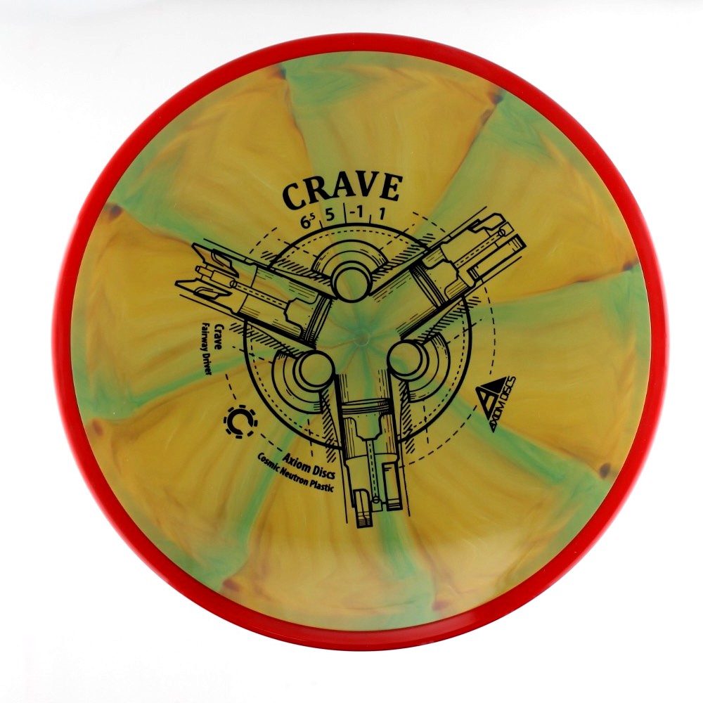Crave - Standard - Red Rim - 159.8 gm -  Disc ID: 610673