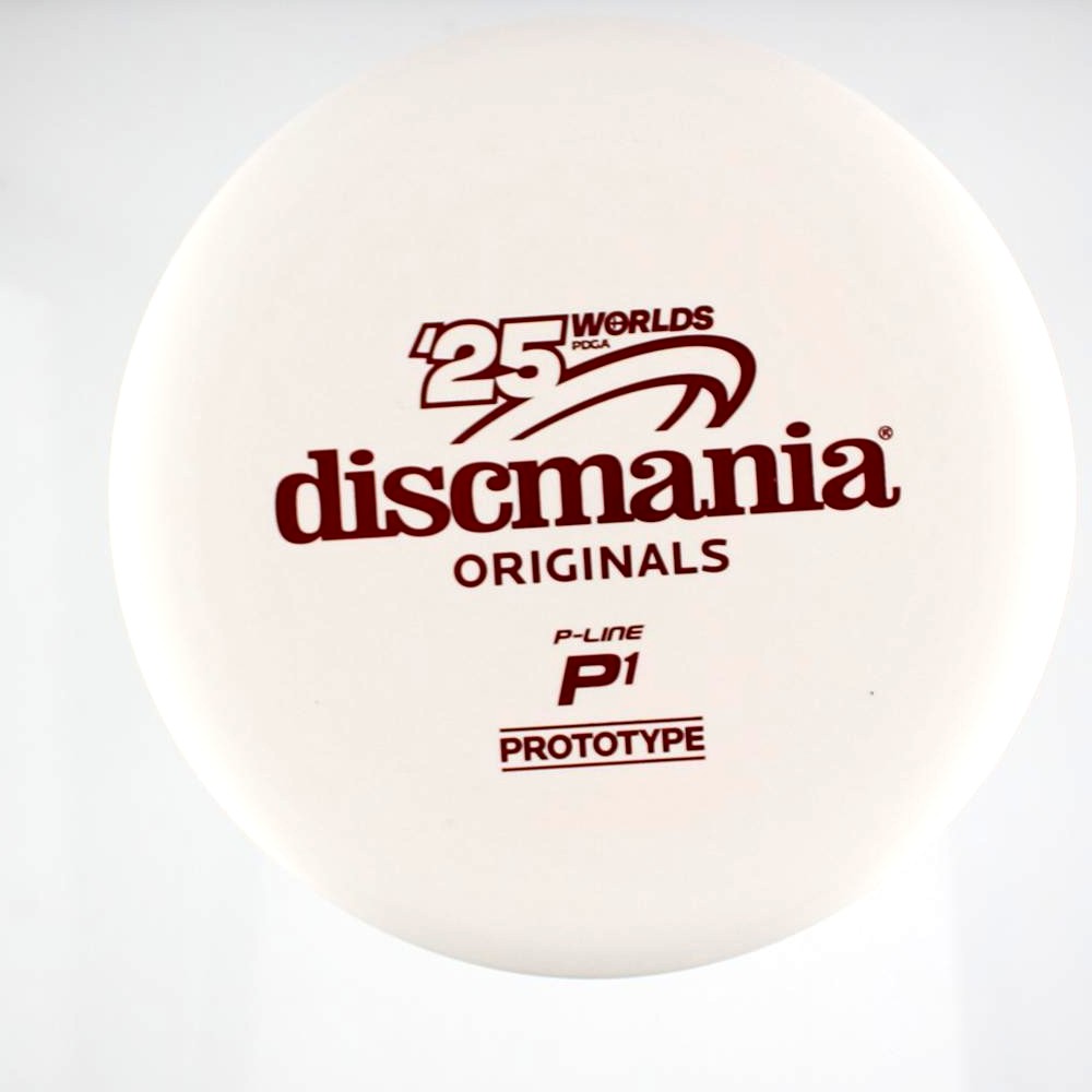 P1 - Prototype 2025 Worlds - White - 175.6 gm -  Disc ID: 610786