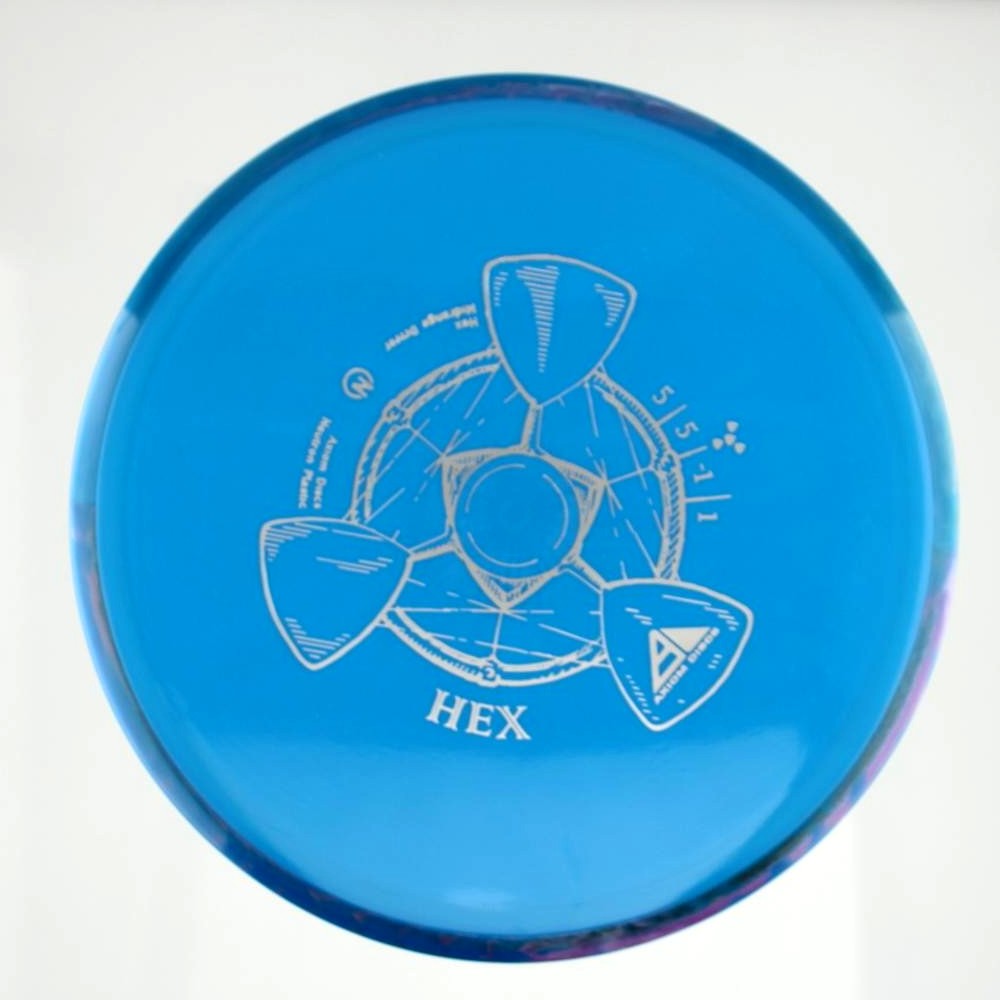 Hex - Standard - Blue Rim - 167.2 gm -  Disc ID: 610840