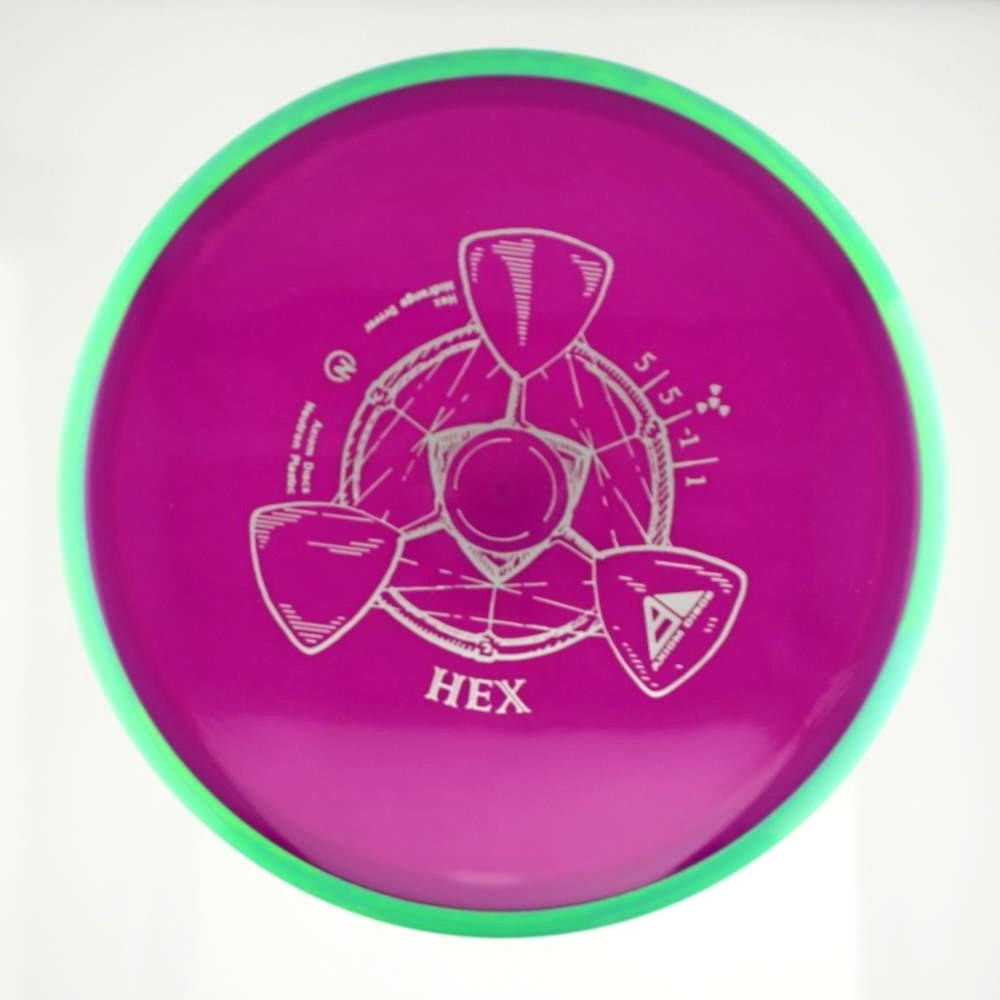 Hex - Standard - Green Rim - 177.9 gm -  Disc ID: 610848