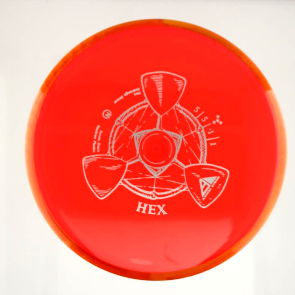 Hex - Standard - Orange Rim - 166.9 gm -  Disc ID: 610851