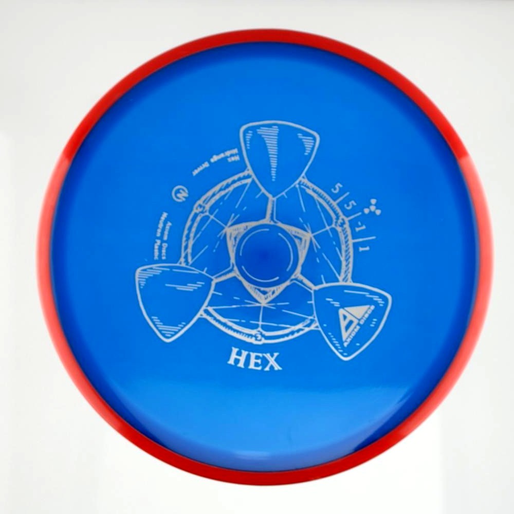 Hex - Standard - Red Rim - 177.4 gm -  Disc ID: 610856